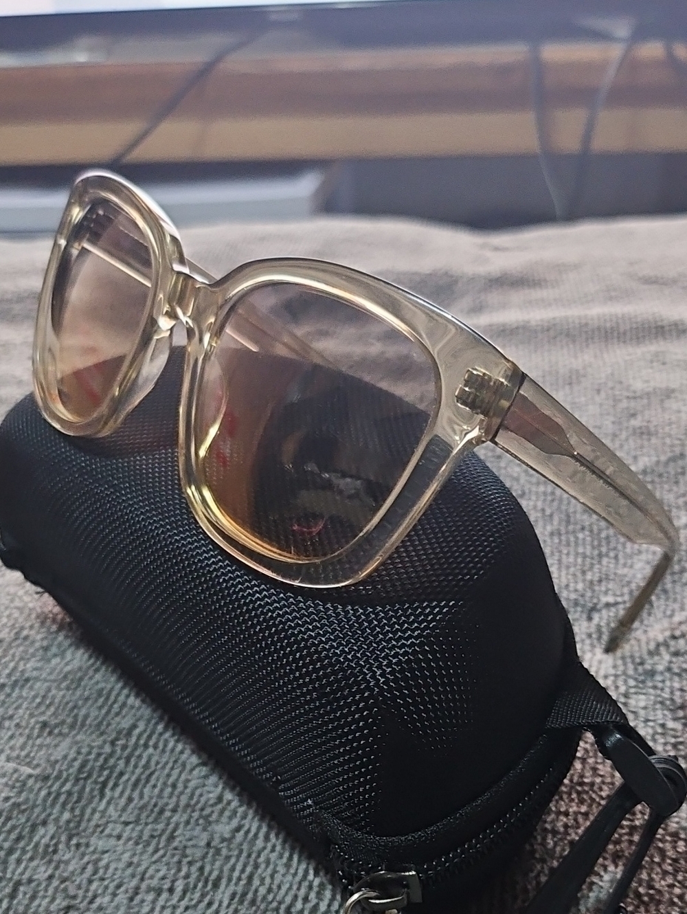 Warby Parker!! Desiger Champagne Women's Sunglasses - Brand New
